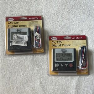 6V/12V Digital Timer with Display